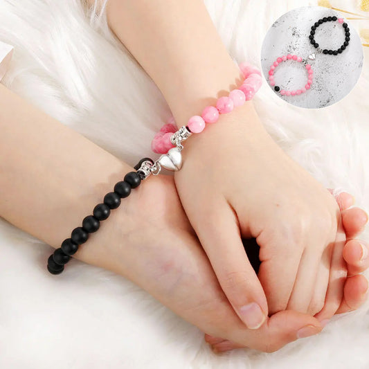 One Pair Magnetic Couple Bracelet