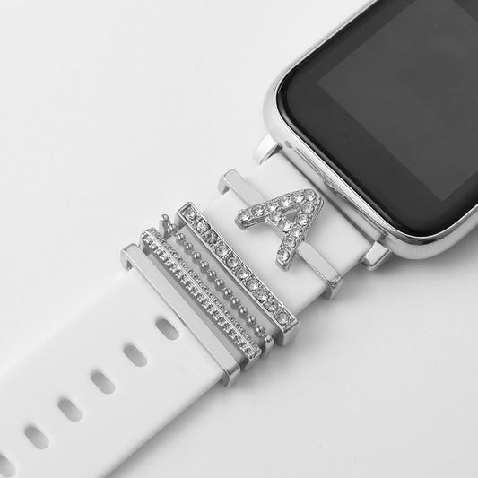 Silicone Strap With Diamonds